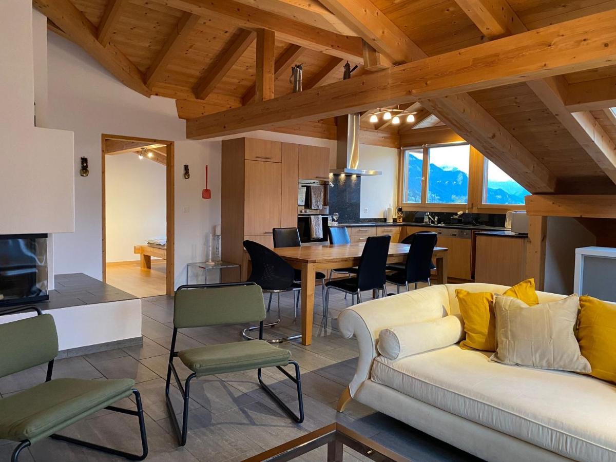 Attic In The Alps Apartment Luzein Екстериор снимка